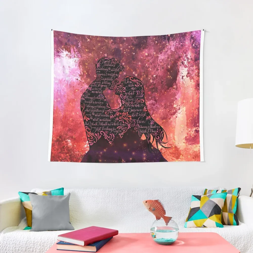 

I spent centuries... Queen of Shadows Tapestry Wall Art Room Decor Cute Tapestry