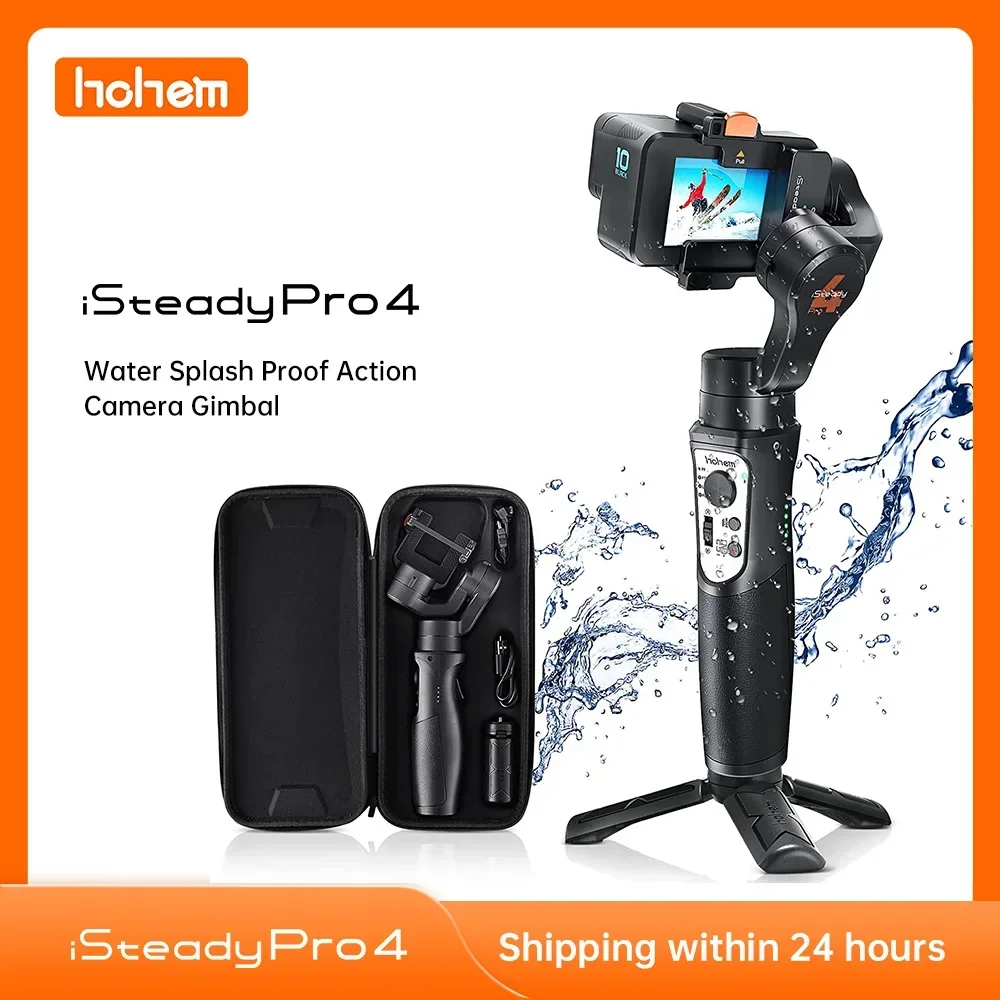 

Hohem iSteady Pro 4 3-Axis Gimbal Action Camera Handheld Stabilizer Anti-Shake Wireless Control For GoPro Hero 10 OSMO Insta 360