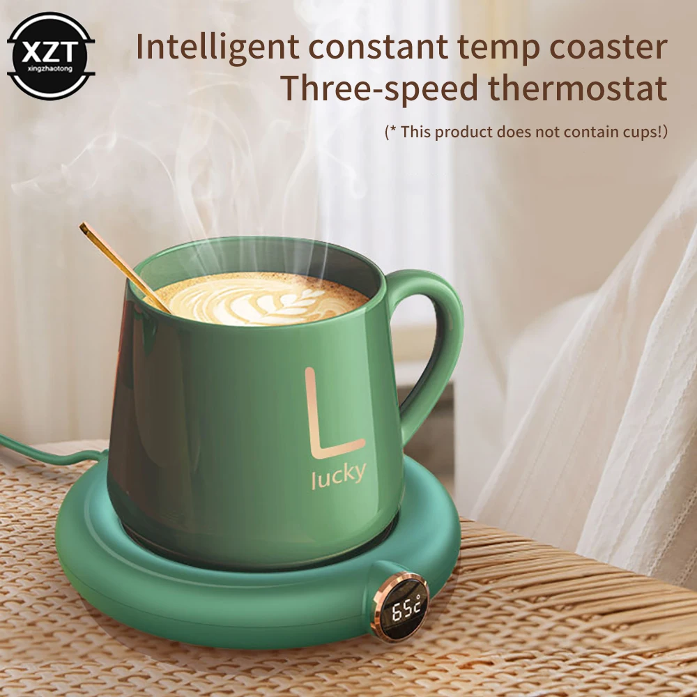 Tasse à café, Chauffe-Tasse à café USB numérique 55 ℃ Tapis Chauffant  thermostatique à Lait pour Bureau à Domicile Vert : : Cuisine et  Maison