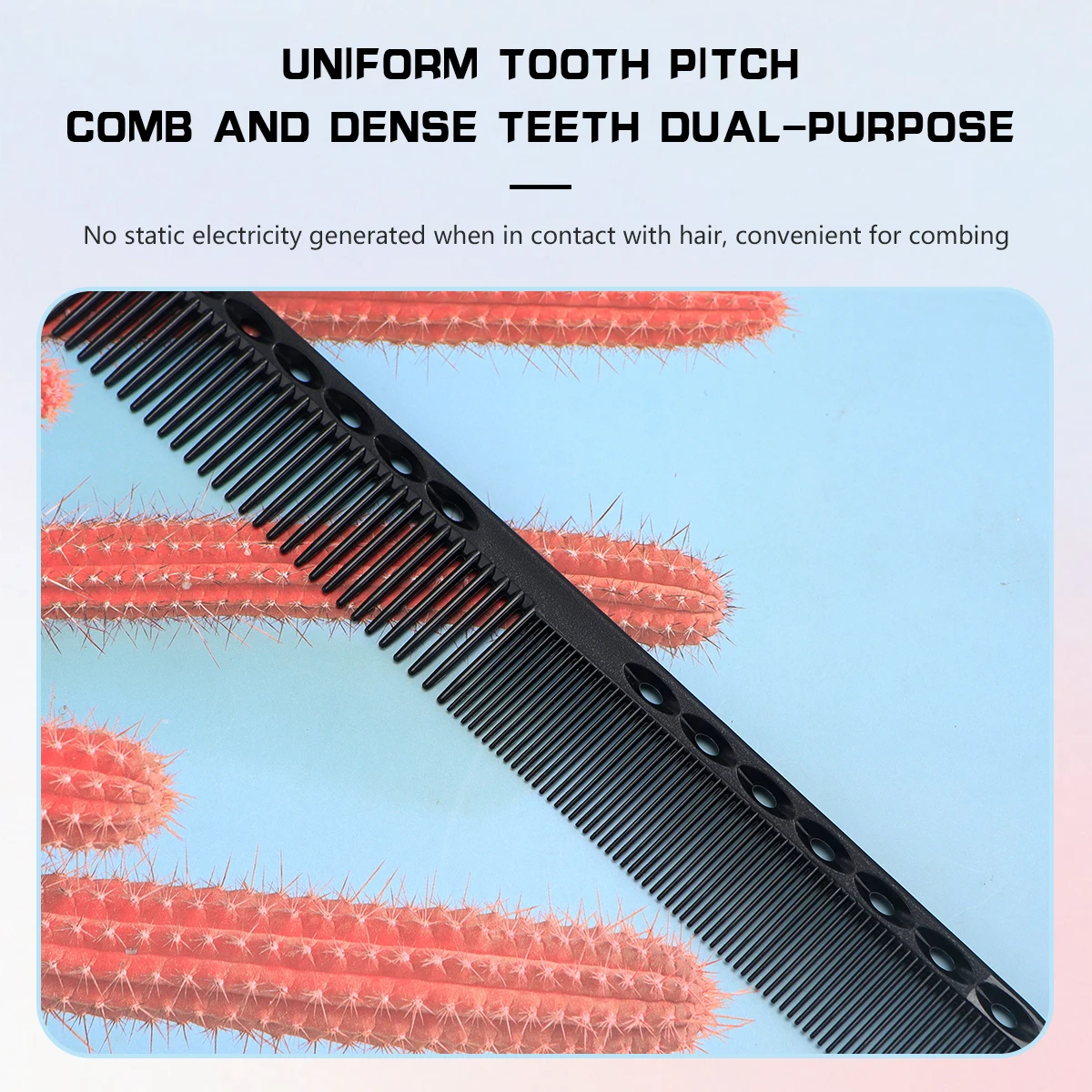 Multicolour Portable Anti-static Hair Combs Professional Barber Plastic Hairdressing Haicut Brush Salon Styling Tool Accessories 4