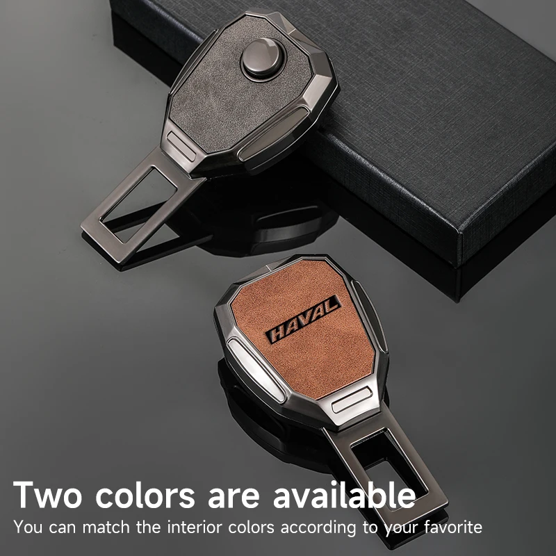 Car Seat Belt Extension Plug Metal Seat Belt Clip Adjustable Extender for Haval Jolion F7 H6 F7X H2 H3 Auto Accessories