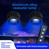 Lámpara de coral inteligente espectral de aguas profundas con lente resaltada de proteína fluorescente excitada por UV
