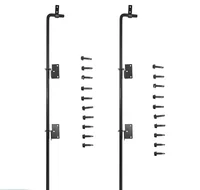 Metal Heavy Duty Fence Drop Rod New Black Pvc Coated Fencing Trellis Gates Steel Modern Drop Rod 1