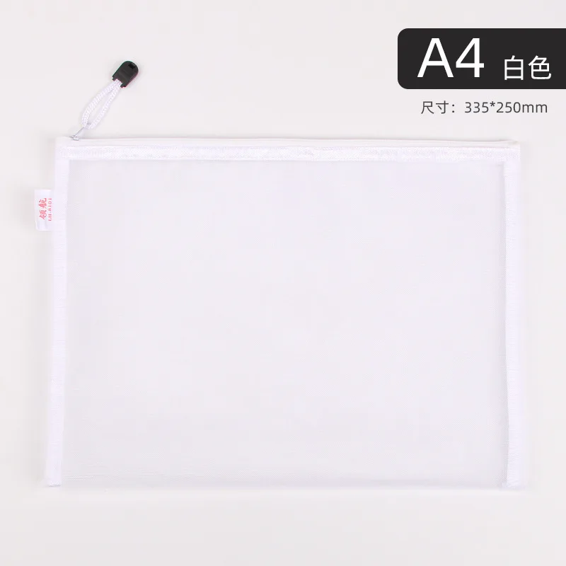 Bolsa De Pvc A6 Con Cremallera Para Carpeta De 6 Anillas 15 Piezas