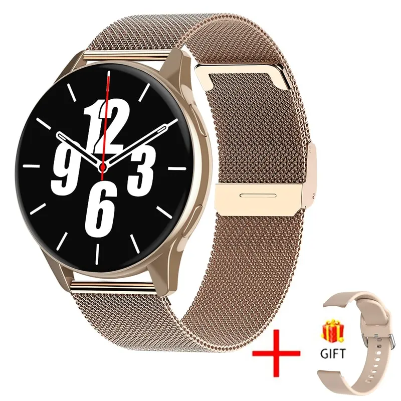 Mesh belt gold
