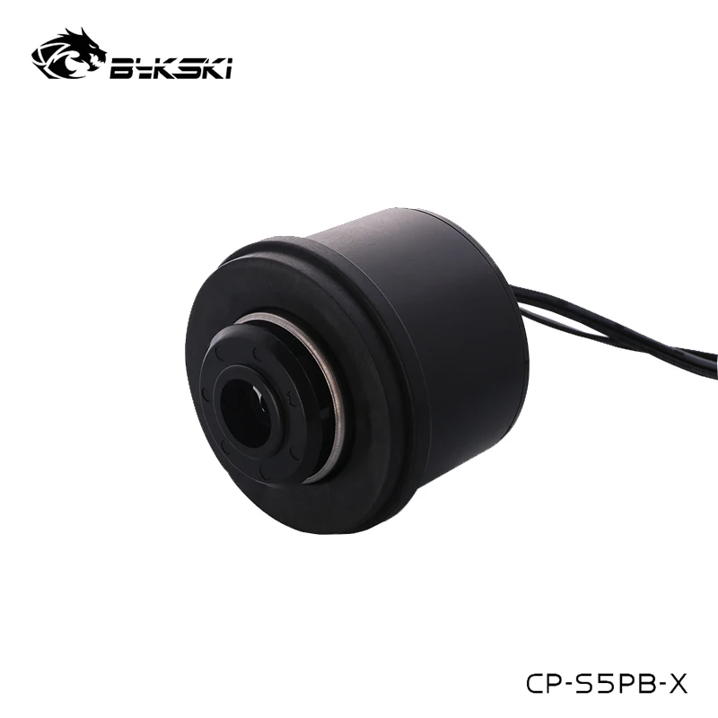 Bykski-pwm Baixo Ruído d5 Núcleo da Bomba para Computador Refrigeração Líquida Loop Build18004800rpm5m Elevador 1000l h Rolamento Cerâmico Cp-s5pb-x