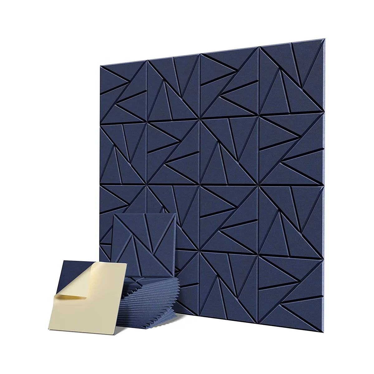 

16Pcs Acoustic Panel with Self-Adhesive,12X12X0.4in Sound Proof Panel,Sound Panel High Density for Home Studio Office,2