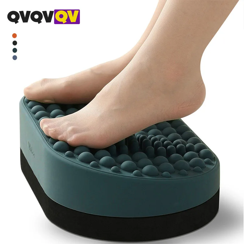 1Pcs Foot Massager Under Desk Footrest,Foot Rest for Under Desk at Work  with Massage,Foot Massager for Plantar Fasciitis Relief