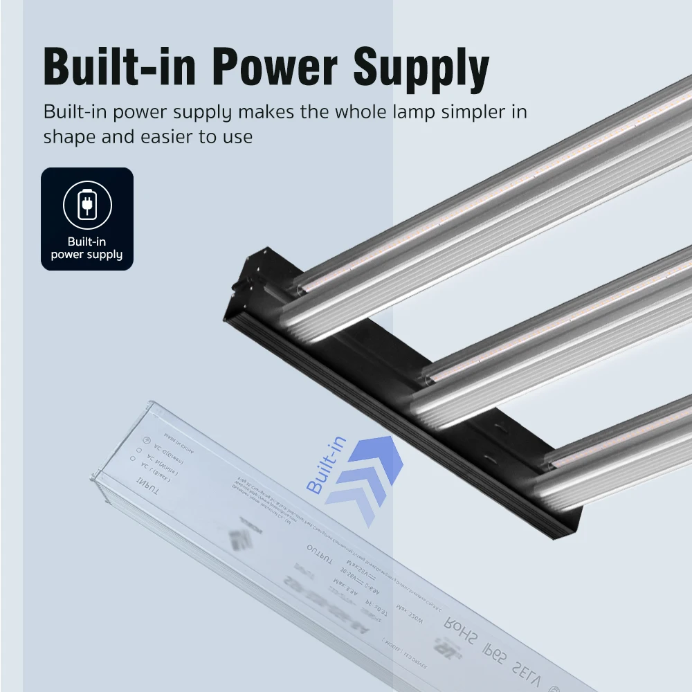 240W/320W/720W LED Full Spectrum Plant Grow Light Dimmable Foldable Indoor Plant Light Accelerates Rapid Growth
