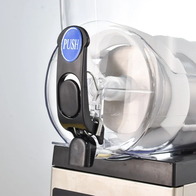 Commercial   Refrigerated Beverage Dispenser Slush Cool Frozen Drink Machinefactory price single slash machine 3