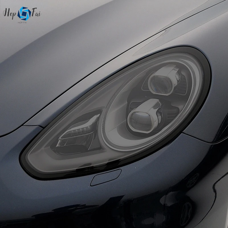 

Car Headlight Protective Film Vinyl Protection Transparent Black TPU Sticker For Porsche Panamera 970 971 2014-On Accessories