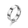 Stainless Steel Mirror Ring, High-Gloss Titanium Steel Band, Poker Magic Reflective Ring for Card Tricks 5