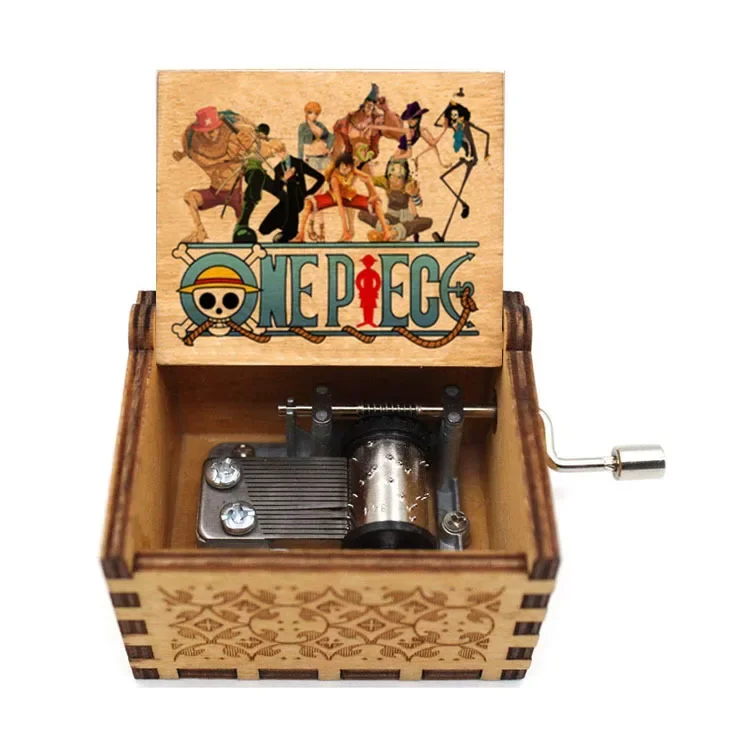 thumbnail image 1 of Caja de música de una pieza de anime, regalo de amor, regalo de cumpleaños musical, ataúd de carillón antiguo, decoración para el hogar, regalo de Navidad y Año Nuevo, 1 of 4
