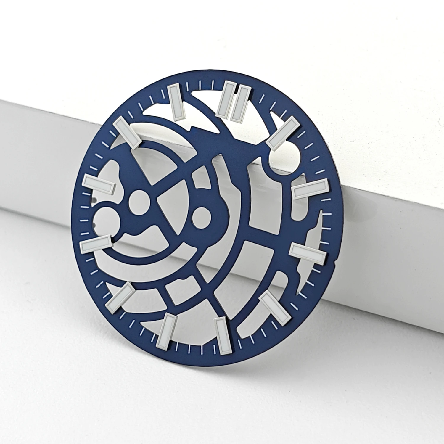 Luminous Black & Blue Dial - 28.5mm