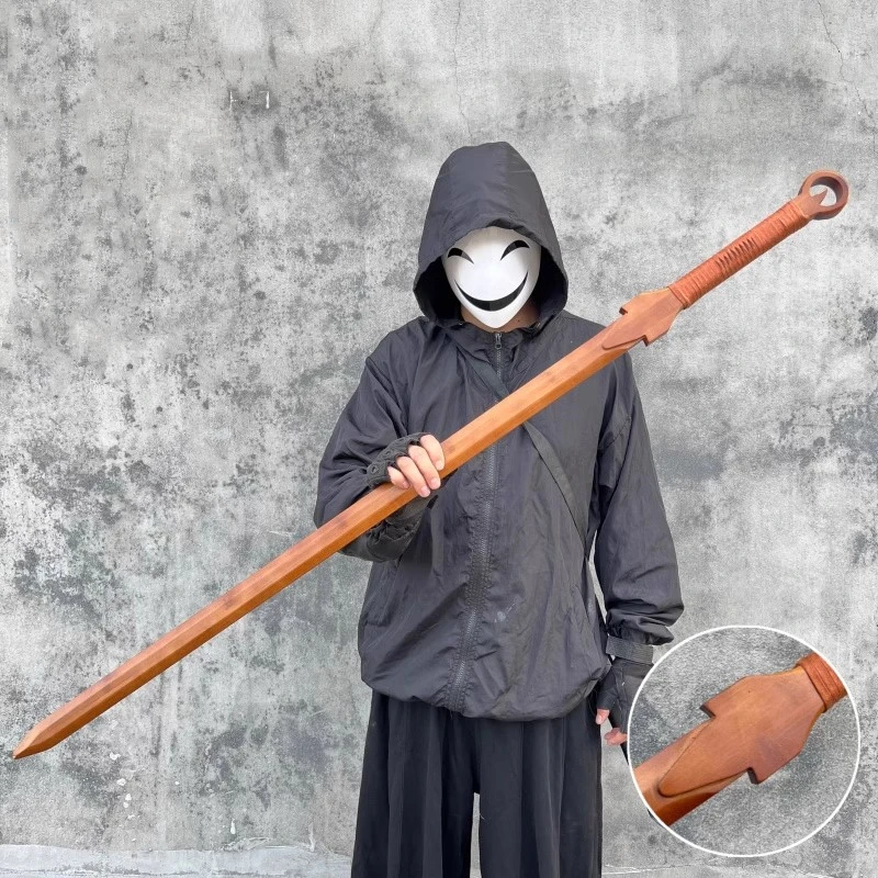 Special Price Two Handed Wooden Swords Chinese Long Swords Miao Dao