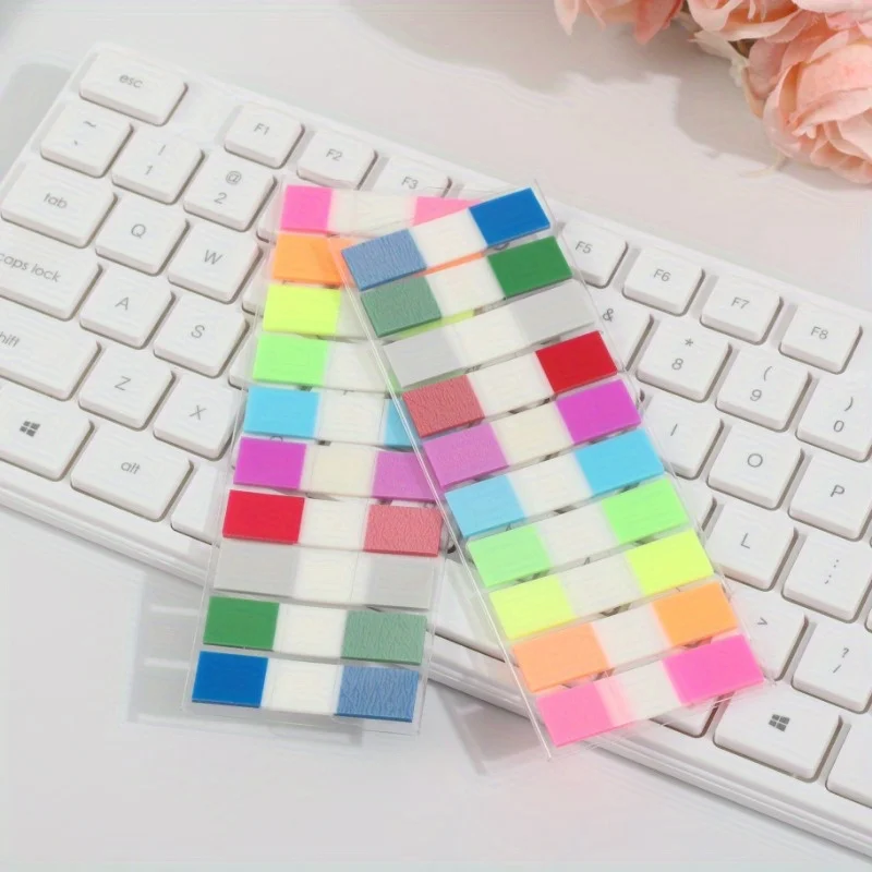 

10pcs Colorful Sticky Index Tabs Notes Memoranda Notebook Page Markers Classify Sticker Office School Stationery Supplies