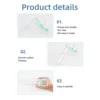 LED Vaginal Speculum LED Reusable Professional Painless Adjustable Speculum M 5