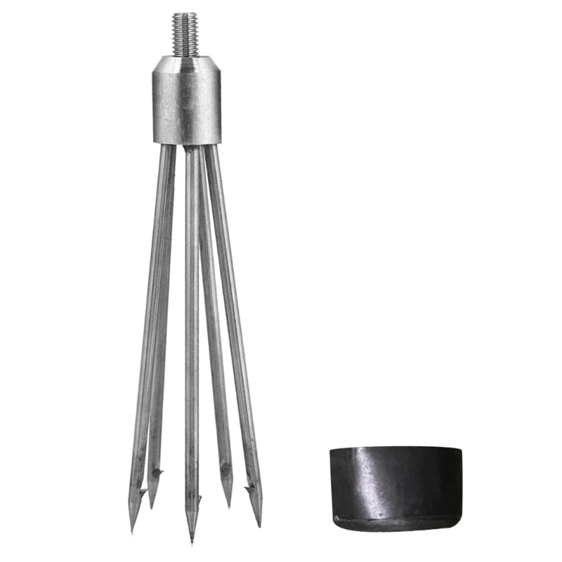 Stainless Steel Prong Tip Harpoons Gaffs Barbed Prong Fish