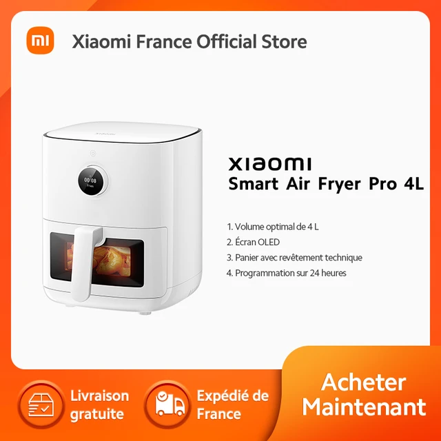 Xiaomi Smart Air Fryer Pro 4L – Smarthomer