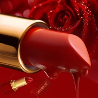 6 Colors Gold Bar Tube Lipstick Matte Texture Pearlescent Glitter Velvet Lipstick Valentine's Day Gift 6PCS 3
