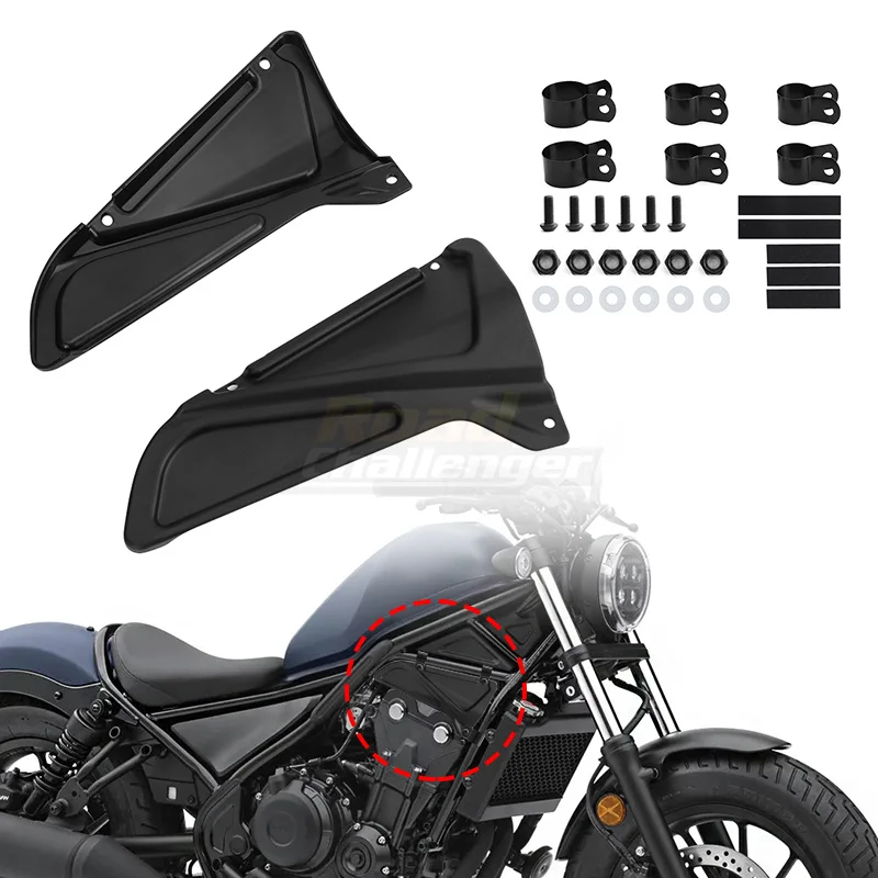 

Motorcycle Engine Cover Side Frame Fairing Case For Honda Rebel CMX 250 300 500 2017-2022 2021 2020 2019 2018