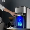 Drinking Water Ice Maker 48lbs Daily Ice Cube Makers Stainless Steel Ice Makers Countertop Tabletop Ice Maker Machine 6