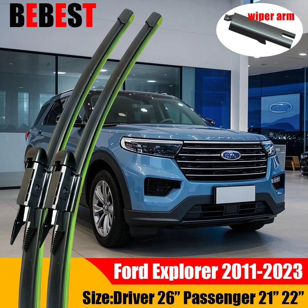 2023 Ford Explorer Wiper Blade Sizenull