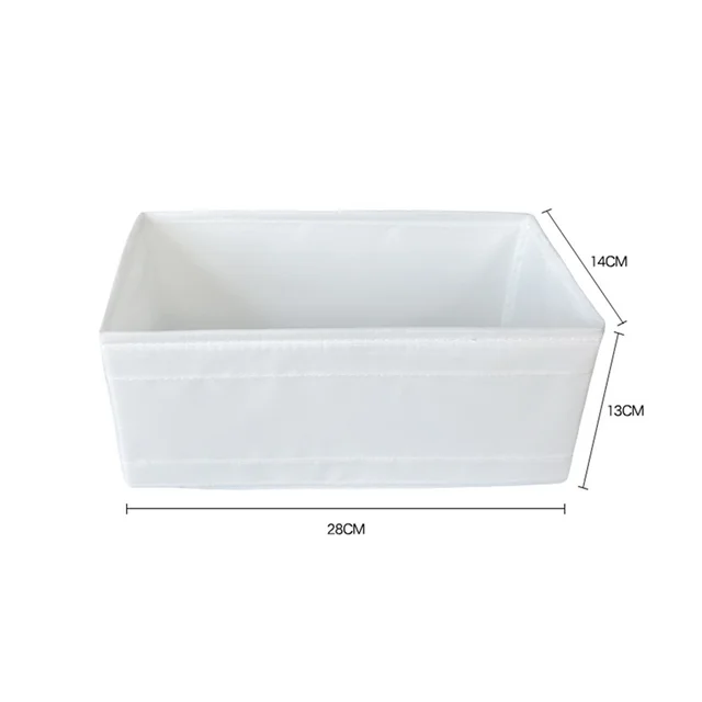 Szekrény Pamut Vászon Ruházat Tároló Kosár Szövet Összecsukható Nagy Hordozható Játékok Napfényes Kosarak Fehér - Image 5