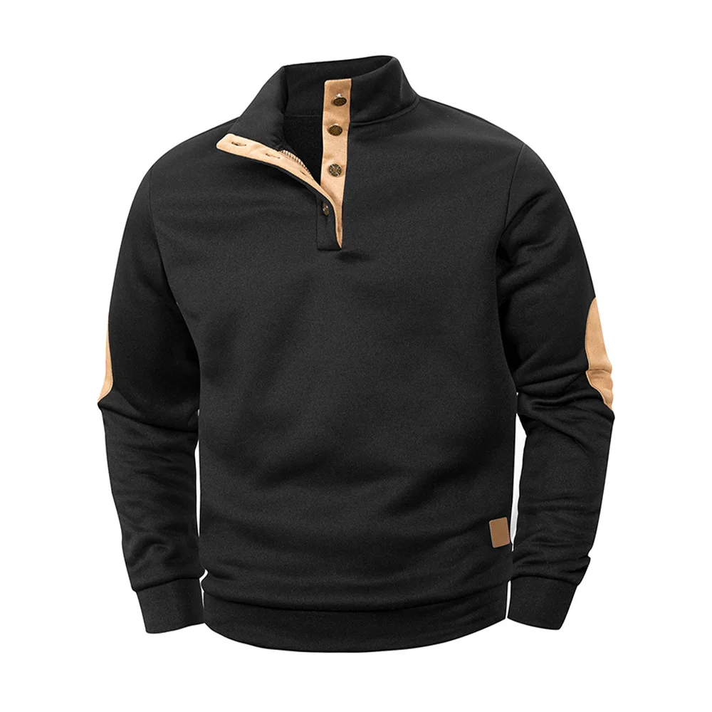 Mens Casual Long Sleeve Knitted Sweater Pullover