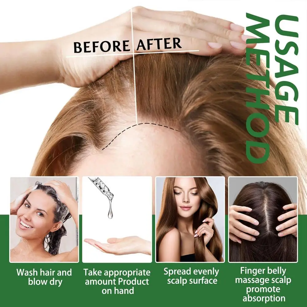Rosemary Hair Essential Oil Dry Hair Damage Hair Care 60ml Deep Conditioning Anti Hair Loss Essence Serum Repair Hair Scalp Care_voghion.com