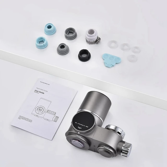 Faucet Water Filter for Sink-LED Display Water Purifier for Faucet,Faucet Mount Tap Water Filtration System for Kitchen 3