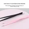 Silicone Nail Art Tweezers With Pressing Head Double Ended Nail Stickers Rhinestones Pick Up Clip Makeup Eyelash Extension Tools 5