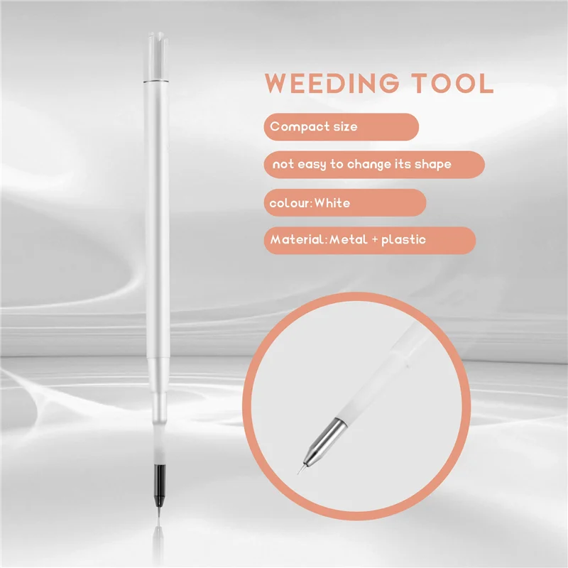10 Pcs Fine Point Pin Pen Refills Spare Refill For Weeding Pens, Replace Refill Needle Pin Craft Vinyl Tools-AC82