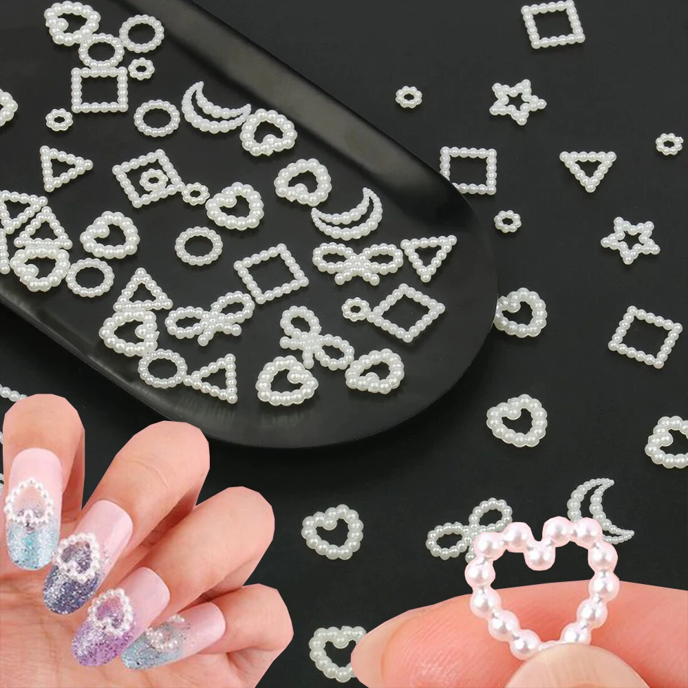 Kawaii Pearl Nail Charms – Kore Kawaii