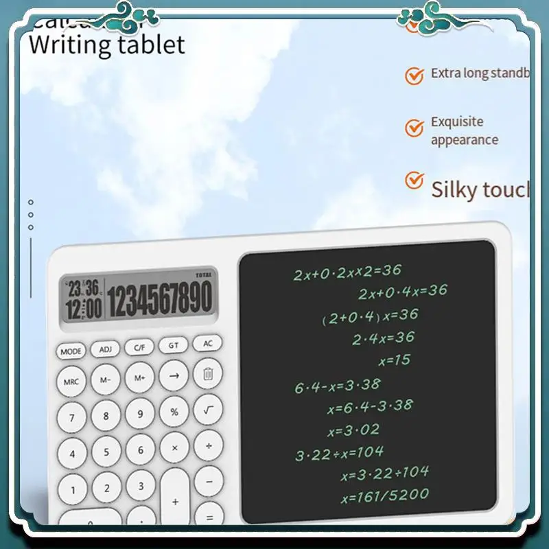 LCD Handwriting Board Calculator Writing Board Office Drafting LCD Eye Protection Screen Electronic Drawing Tablet Durable