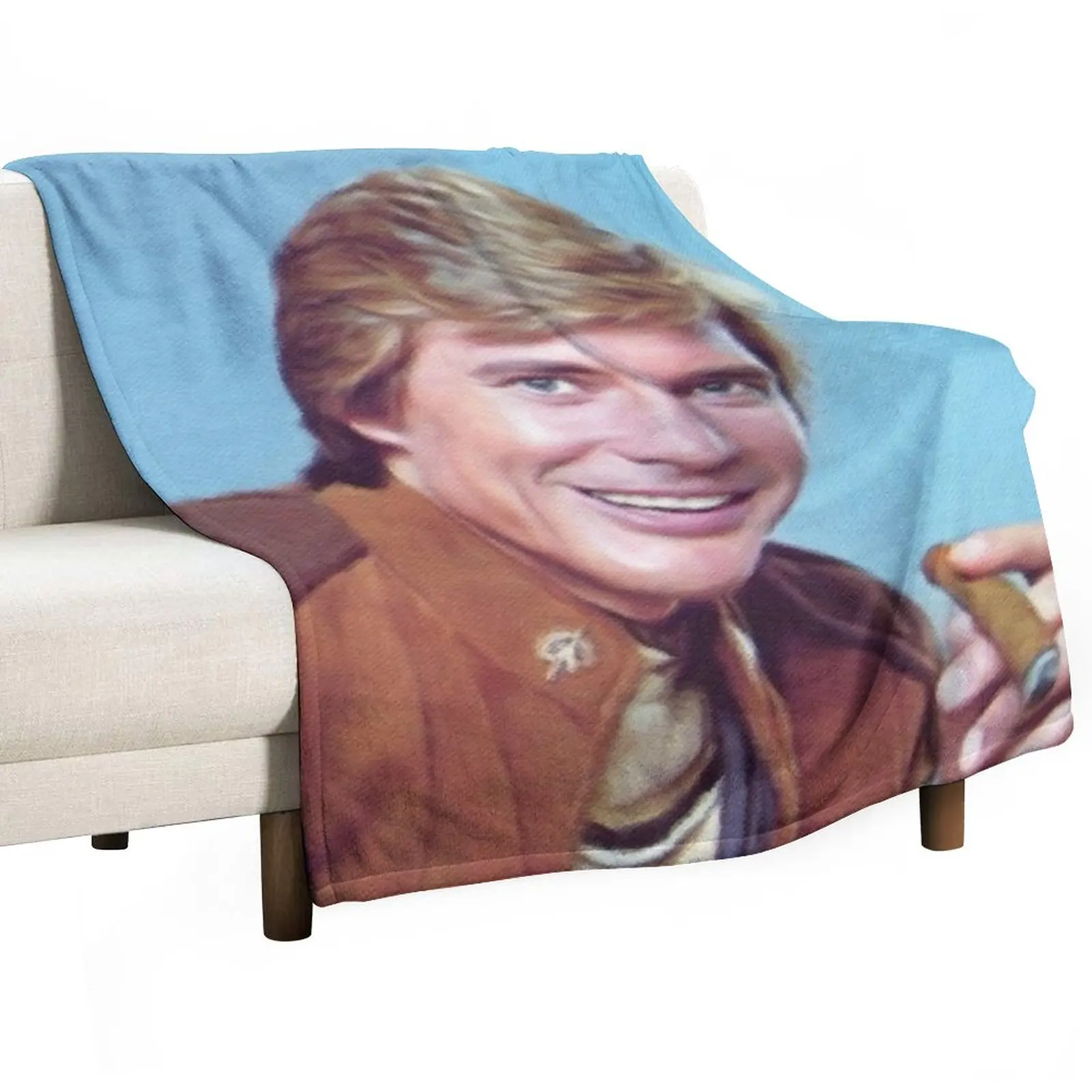 

Dirk Benedict, Actor Throw Blanket Summer Blanket Stuffed Blankets