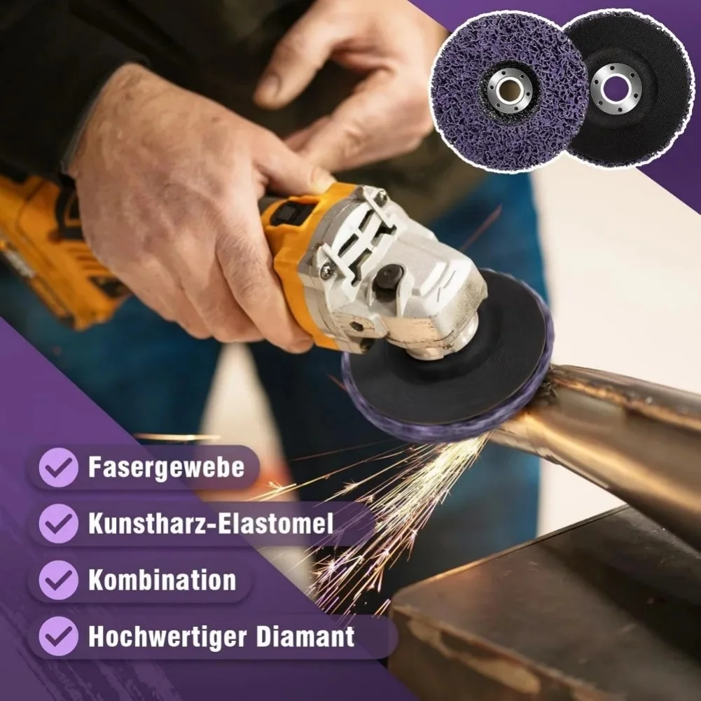 Stainless Steel Polishing Wheel Angle Grinder 100/115/125mm Coral Disc Abrasive Wheel Paint Rust Removal Clean Tool grinding disc abrasive wheel grinding wheel