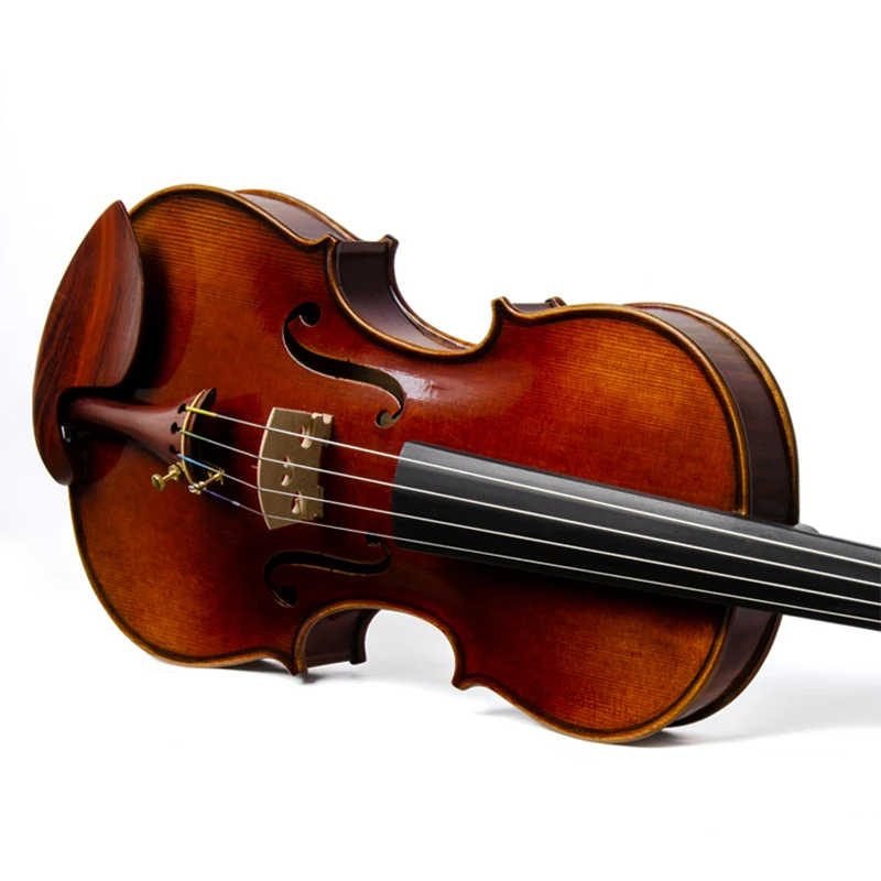 

Advanced Violin CHRISTINA S100C New Dark Gradient Glossy Handmade Premium European Spruce Fine Flame Maple with Case Bow