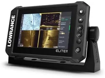 Elite FS 7 Fish Finder with Active Imaging 3-in-1 Transducer, C-MAP Contour+ Charts