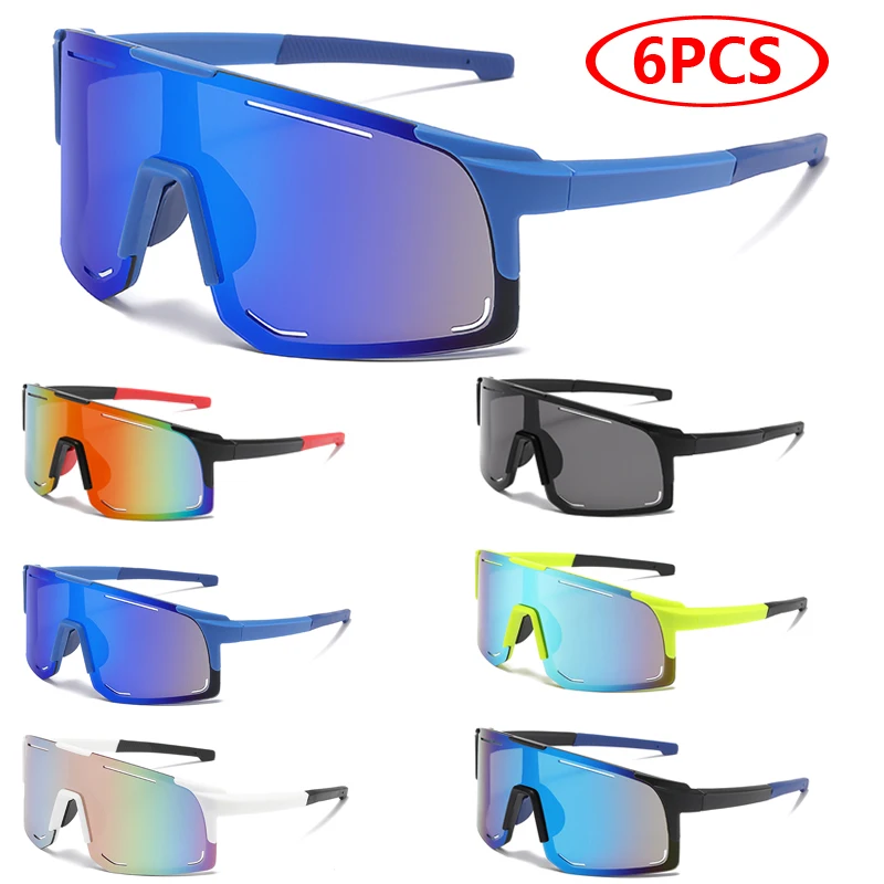 Unisex Wraparound Sports Sunglasses - UV400 Protection, Fashionable Outdoor Shades
