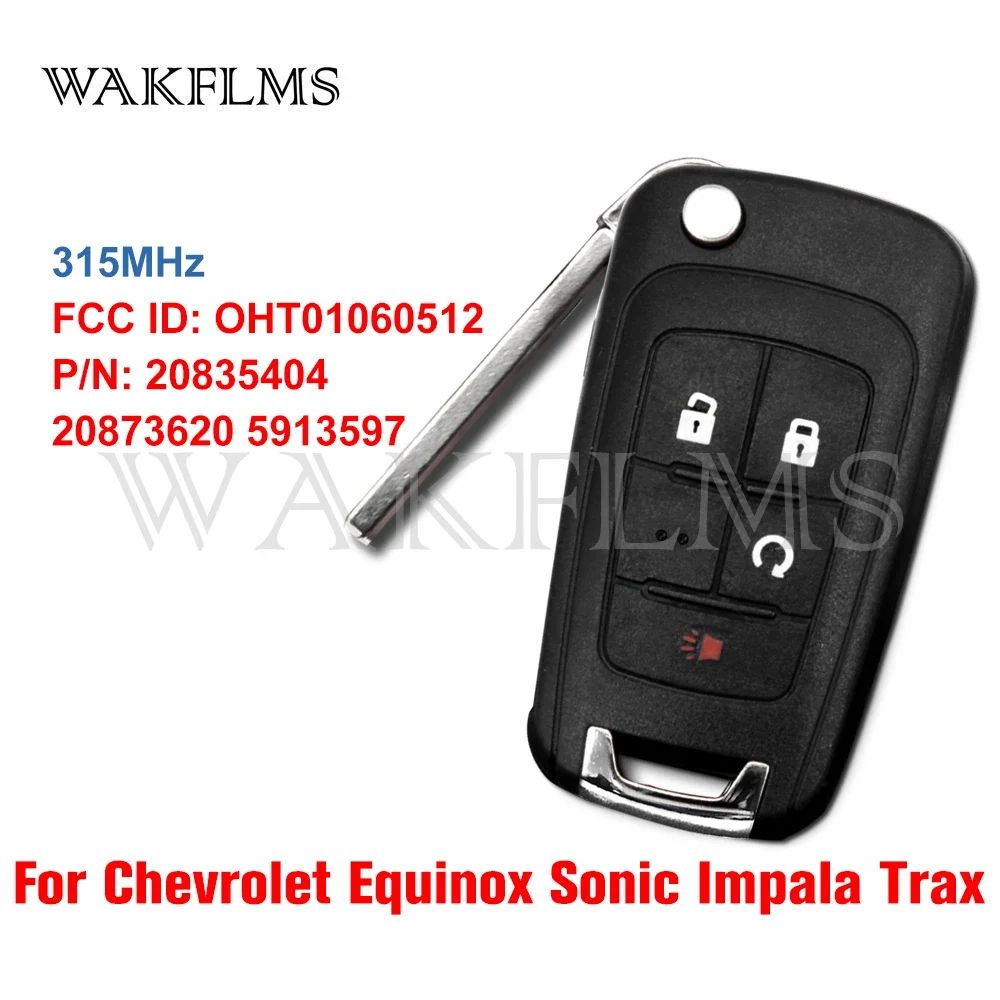 Remote Start Key Fob Flip Flip Key Fob With Remote Start For 2015-2018 Chevrolet Trax - Black, Keyless Entry 2017 Gmc Acadia Key Fob - Foto 12
