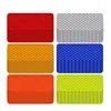 10pcs 3*8cm Car Bumper Reflective Stickers Reflective Warning Strip Tape Secure Reflector Stickers Decals Safety Warning 3