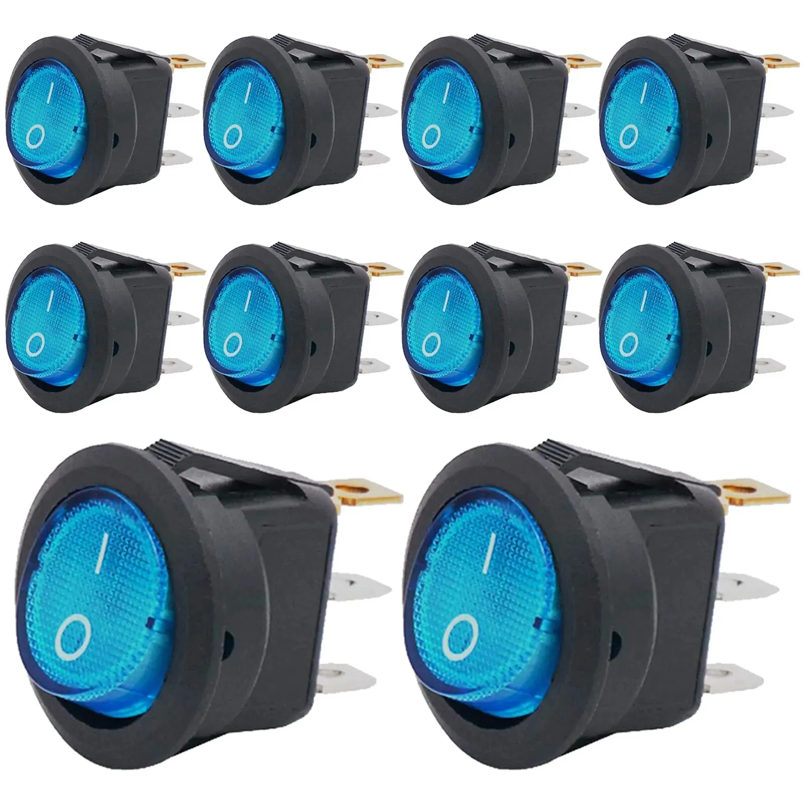 8PCS Blue