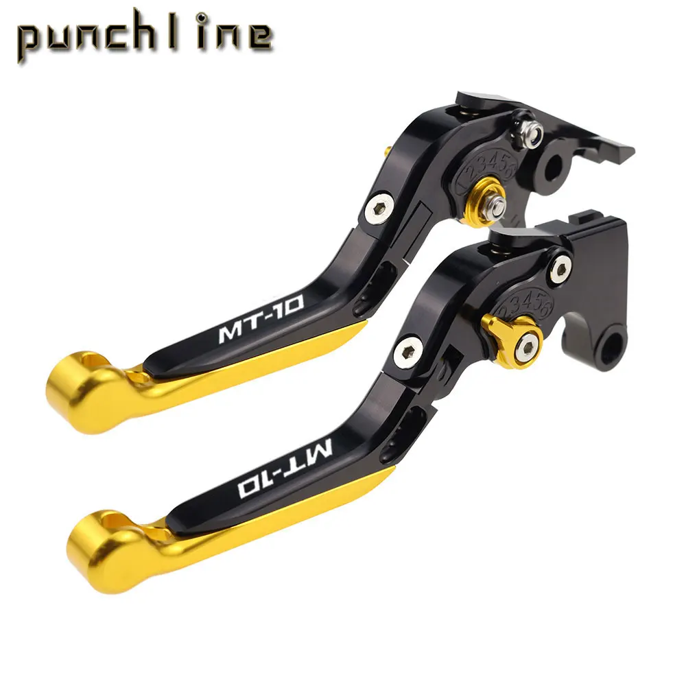 

Fit For MT-10 2022-2023 Motorcycle CNC Accessories Folding Extendable Brake Clutch Levers Adjustable Handle Set