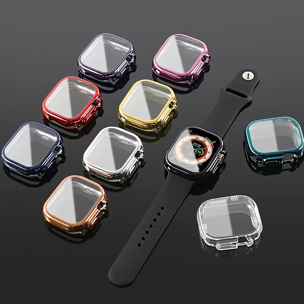 Custodia Per Apple Watch Ultra 49Mm Accessori Per La Protezione Dello Schermo Custodia Antiurto Antigraffio In Tpu Custodia Apple Watch Ultra 2