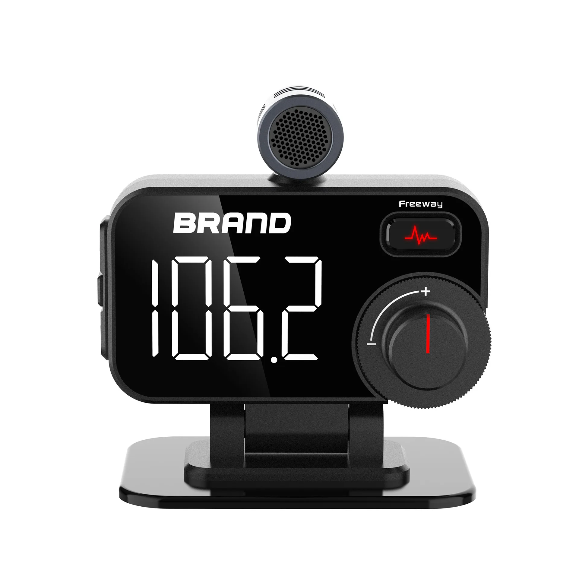 

Car Handsfree with Directional Microphone - One Button Noise Cancellation BT92 Bluetooth MP3 Player FM Transmitter