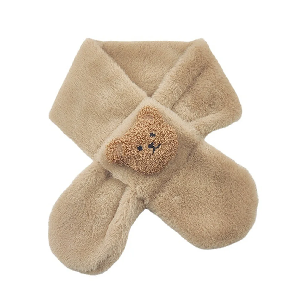 Autumn Winter Warm Kids Scarf Soft Wool Children's Knitted Newborn Bib Infant Toddler Neck Warm Fashion Baby Girl Boy Scarves