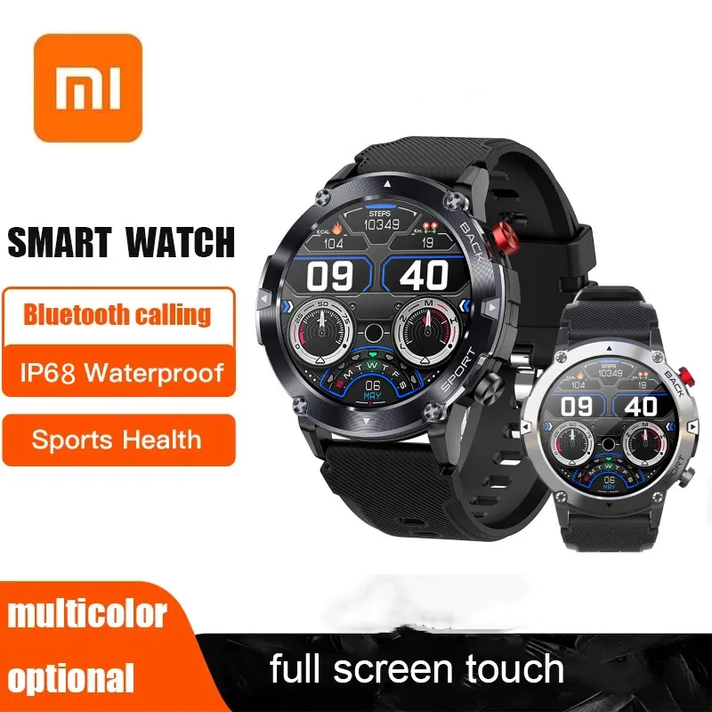 Xiaomi Smart Watches Risposta Al Telefono Scattare Foto Musica Meteo Impermeabile Sport Multifunzione Smart Watch Men