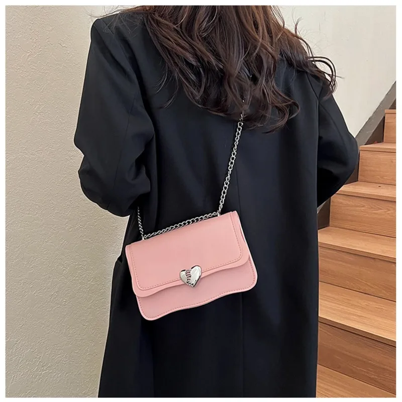 

High Quality Fashion Small Crossbody Bag for Women New Trendy Versatile Instagram Shoulder Bag Chain Small Square Shoulder Bag
