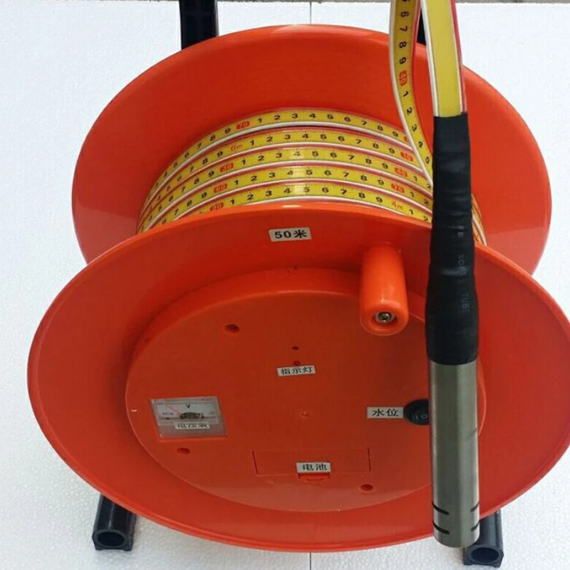 Misuratore Di Livello Dell'Acqua Del Sensore Di Sounder Dell'Acqua Del Pozzo Profondo 100M Beep Machine Più Profondo